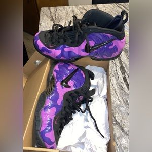 Foamposites “Purple camo”